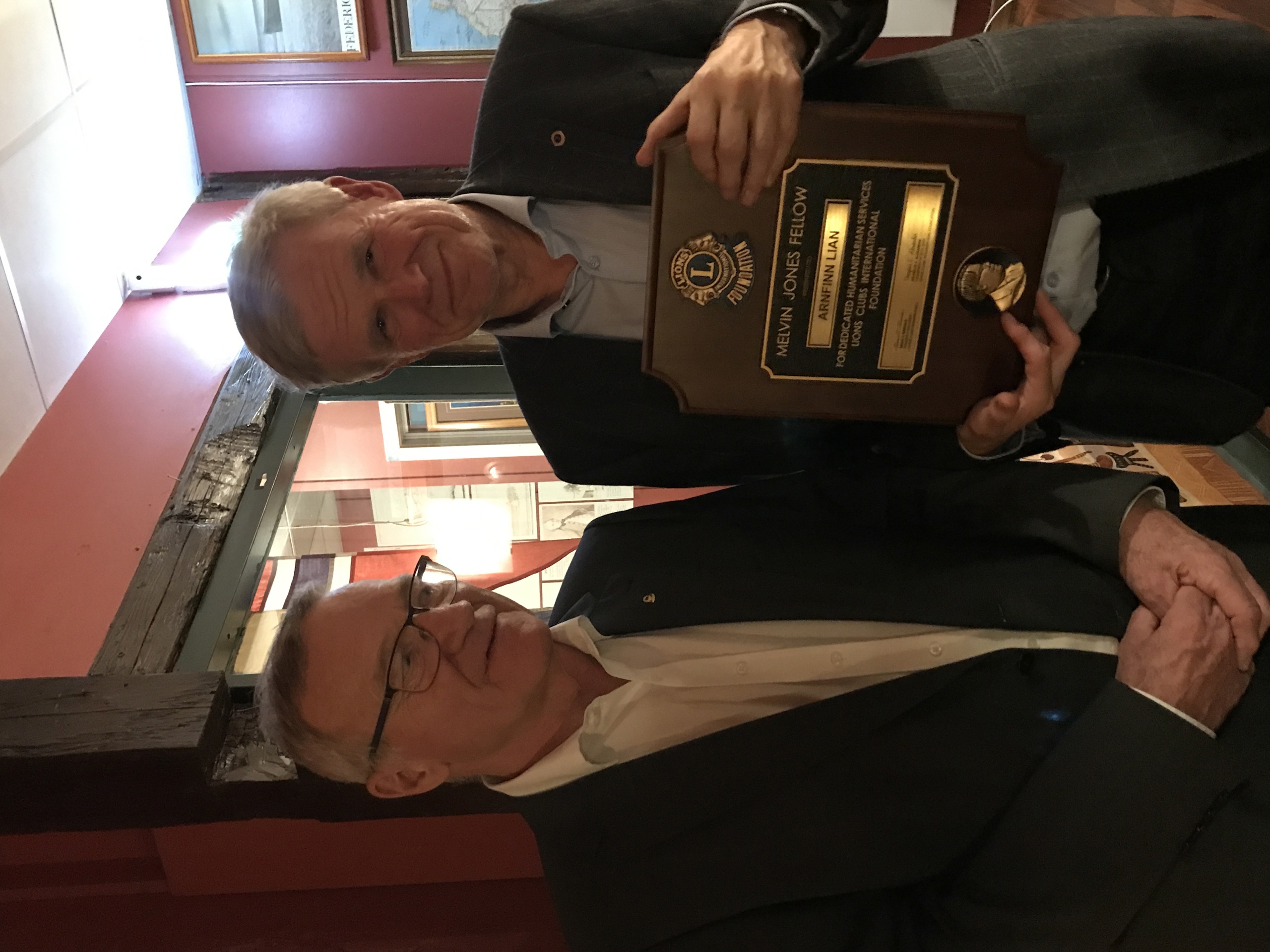 MJS Award til ARNFINN LIAN