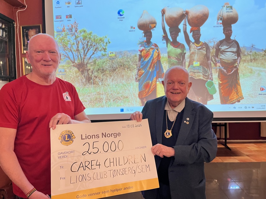 MARS MEDLEMSMØTE i Lions Club Tønsberg/Sem