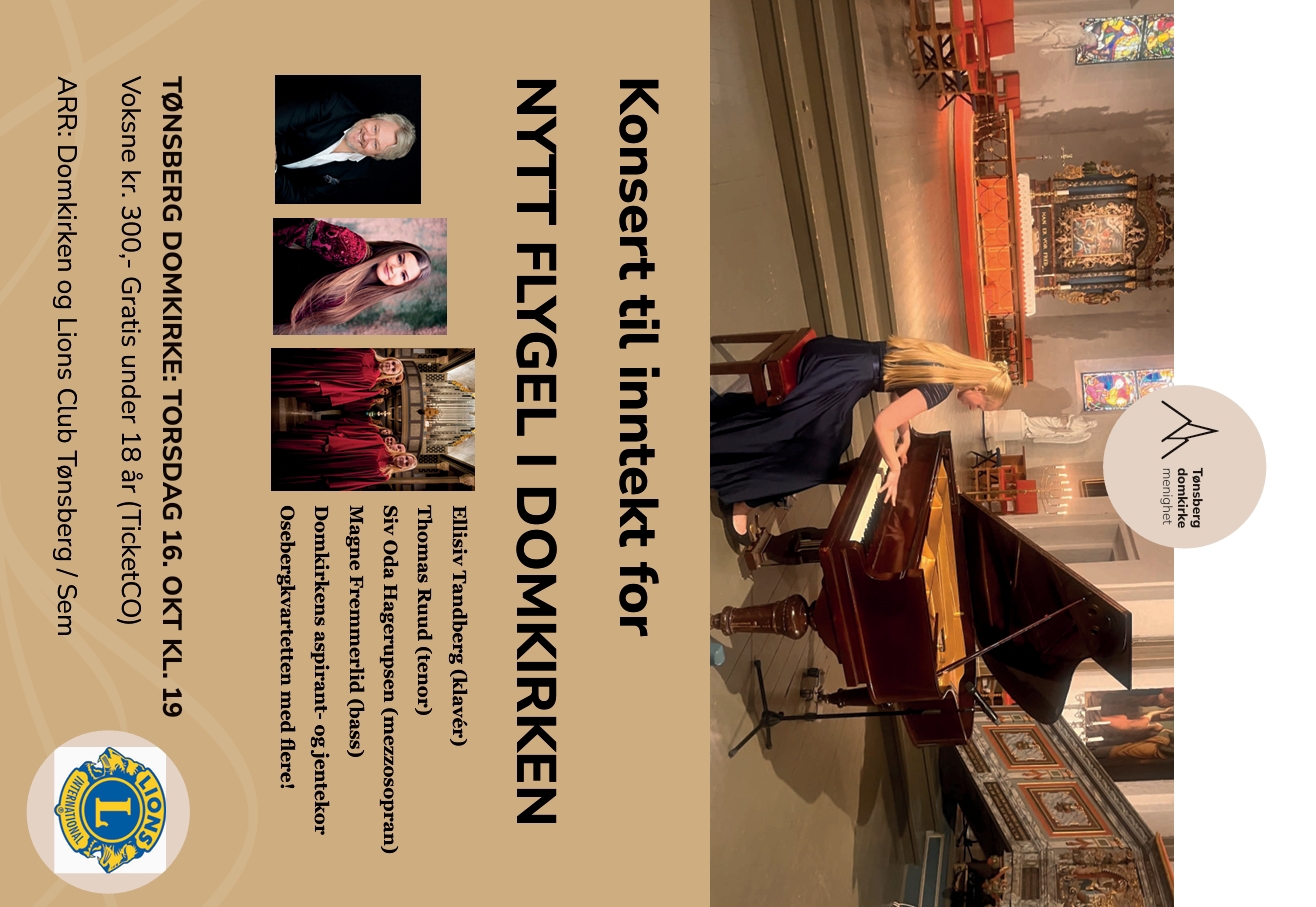NYTT FLYGEL I DOMKIRKEN - Konsert 16.10.2025